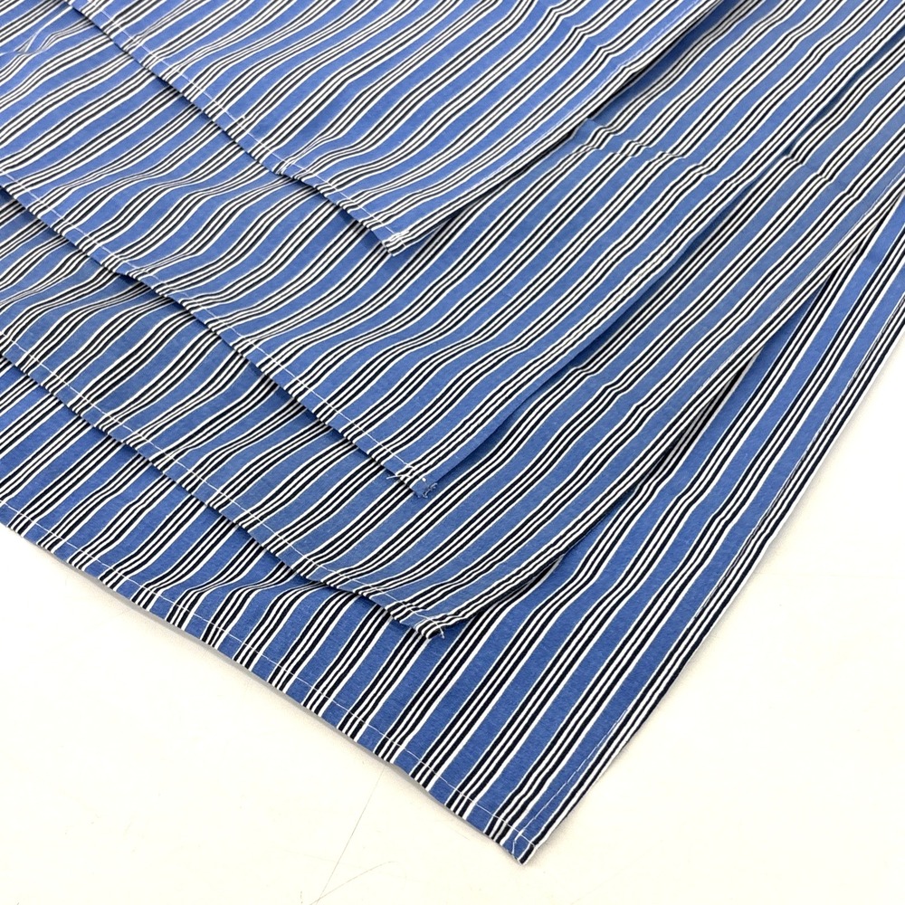 Vintage Ralph Lauren Stripe Cloth Napkins Set of 4 Blue/White 20x20